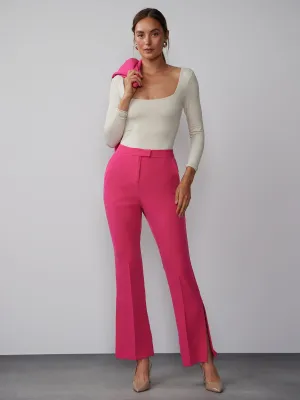 Side Slit Kick Flare Pant