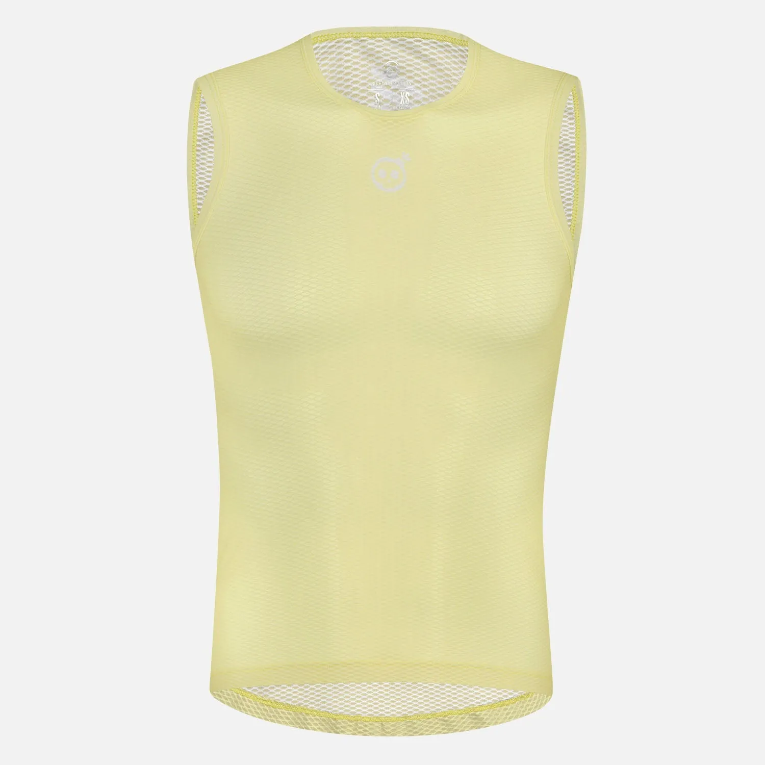 Skull Monton Cycling Base Layer Monday III Canary Yellow