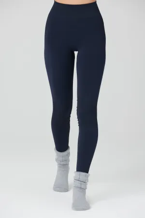 Thermal Seamless Base Layer Tights - Deep Navy