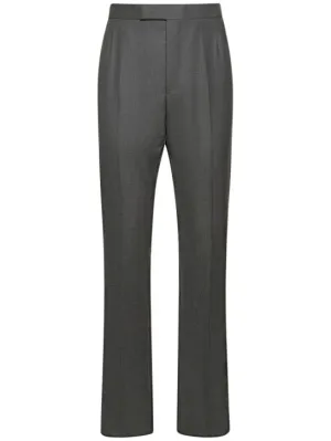 Thom Browne   Wool straight pants 