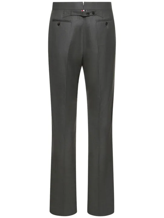 Thom Browne   Wool straight pants 