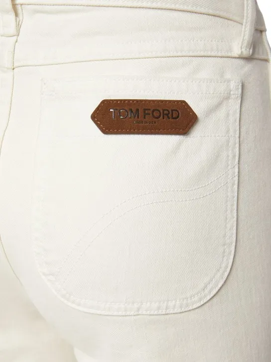 Tom Ford   High rise stretch denim flared jeans 