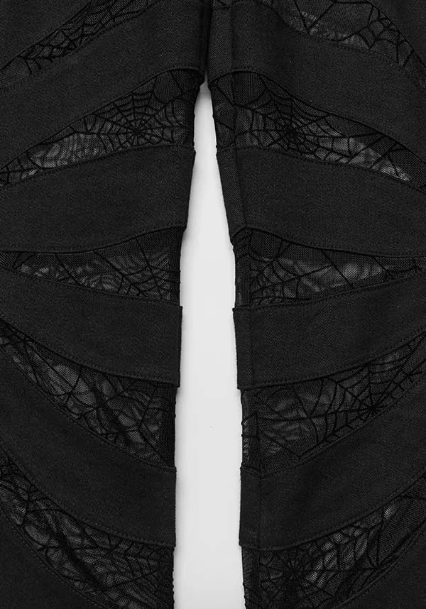 Webbed Angel [Black] | FLARES*