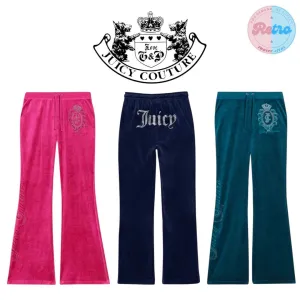 Y2K Juicy Couture Flared Track Pants: 50 Pcs