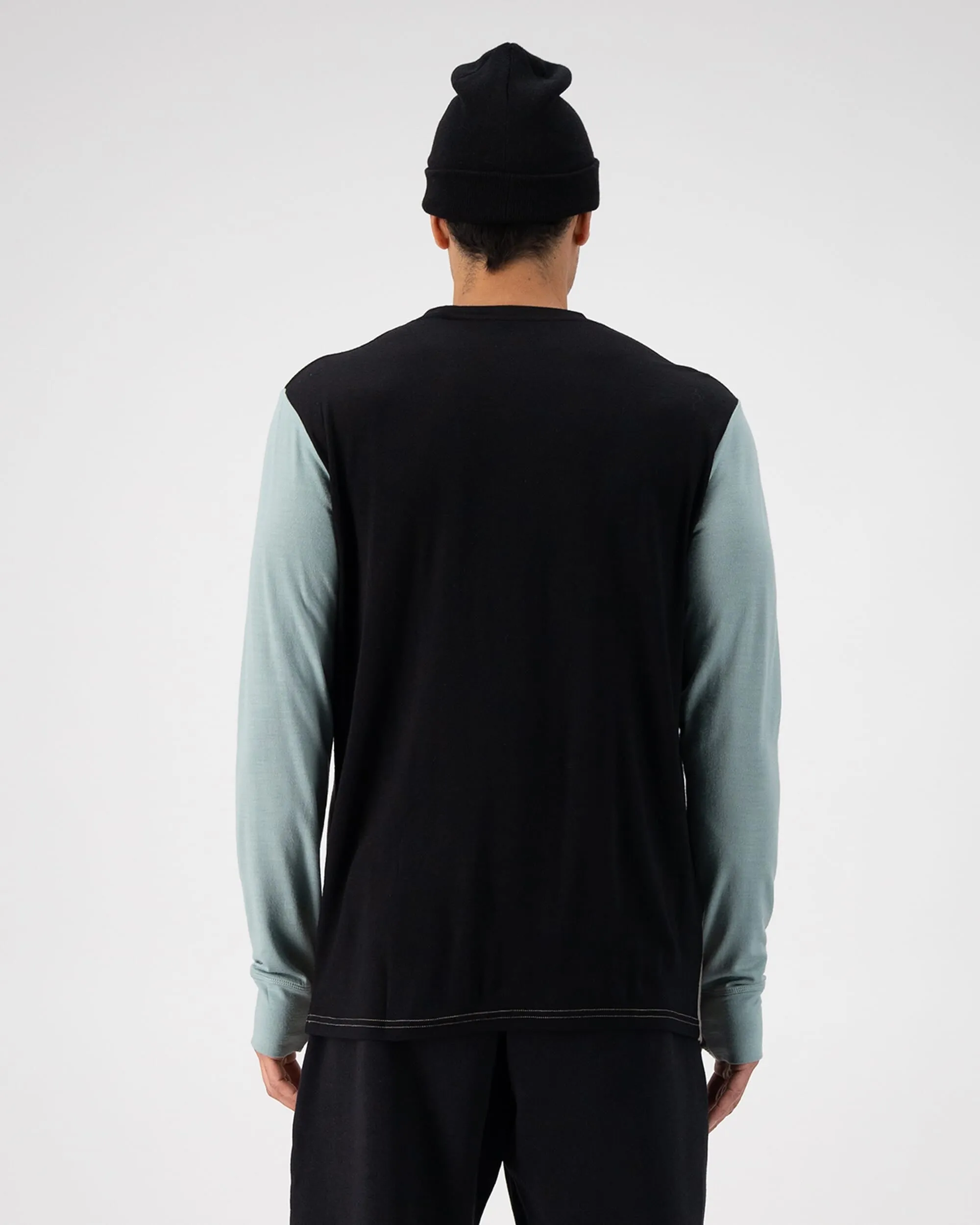 Yotei Merino Long Sleeve - Dew / Cinder / Black